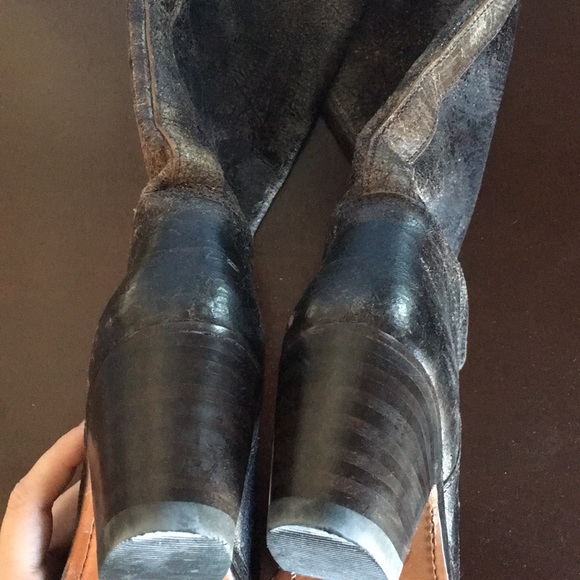 RARE Frye 6 Sandra antique brown finish - Picture 7 of 8